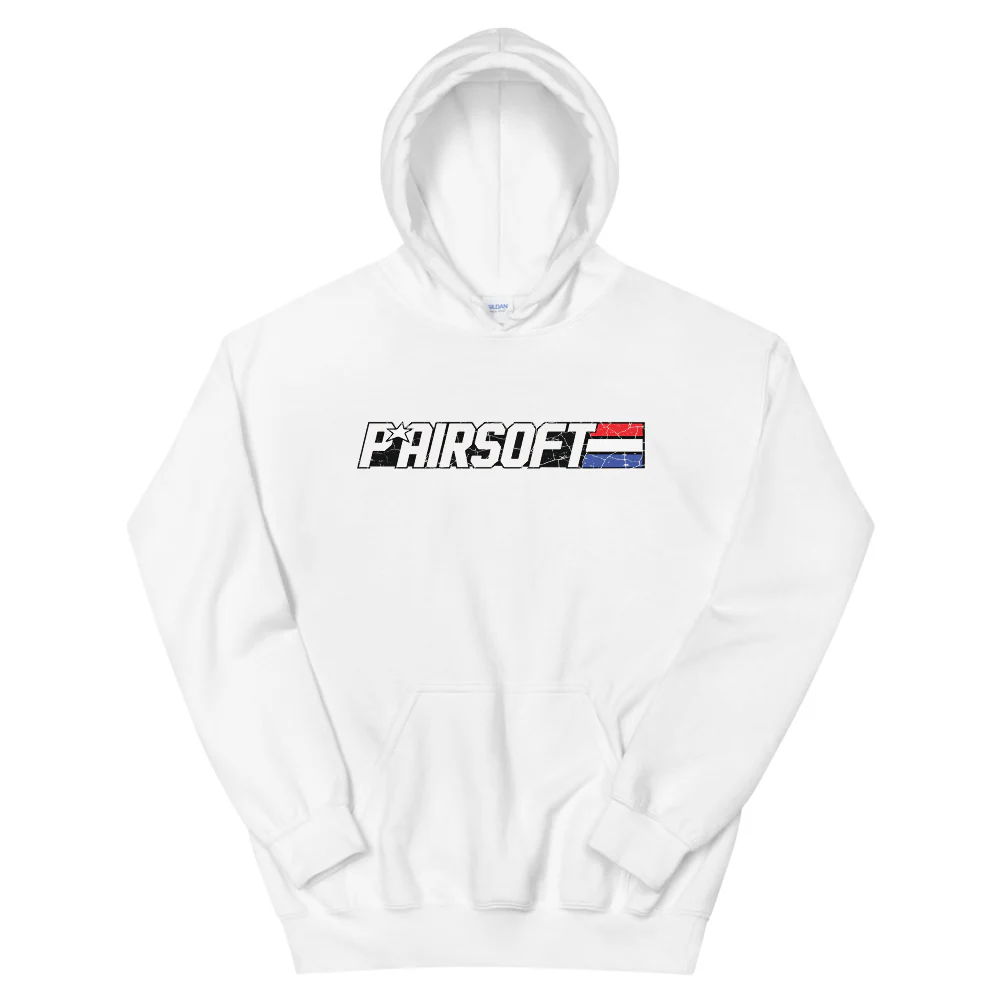 P * Airsoft RETRO logo Unisex Hoodie - Image 2